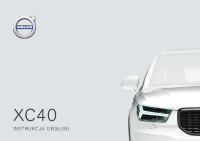 Volvo XC40 - Instrukcja obsługi 2019 PL 